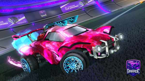 A Rocket League car design from NarutoKurama