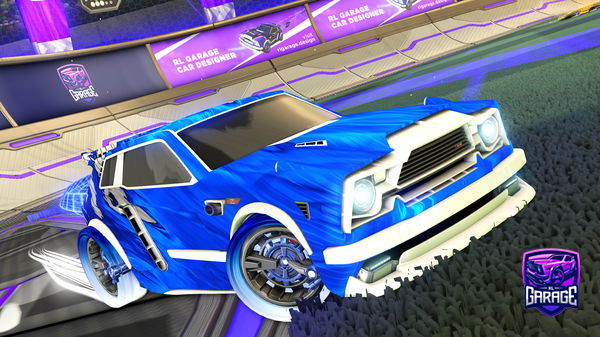 A Rocket League car design from RWJ