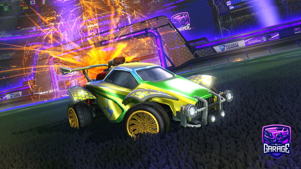 A Rocket League car design from xNooby