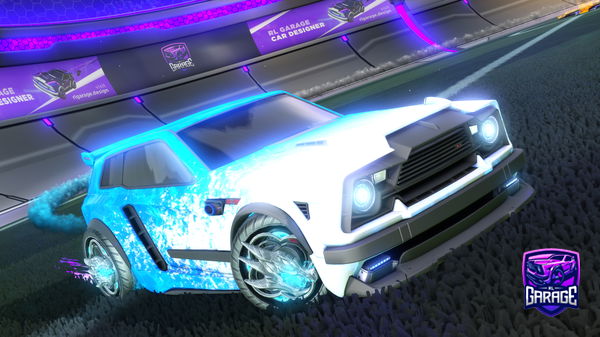 A Rocket League car design from -RL_Trading-