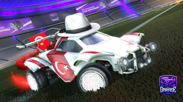 A Rocket League car design from Mert_Ruzgar13