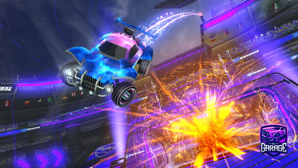 A Rocket League car design from Savage_Panda69