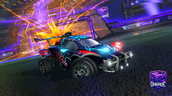 A Rocket League car design from ttv-Edwinfishy