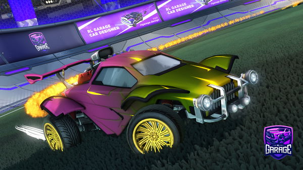 A Rocket League car design from Heizab