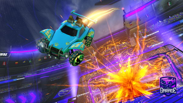 A Rocket League car design from GPRL