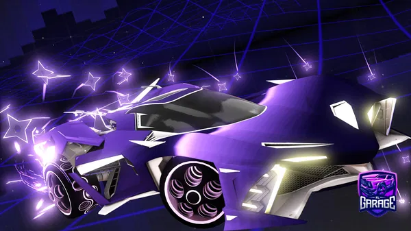 A Rocket League car design from JetSetBass