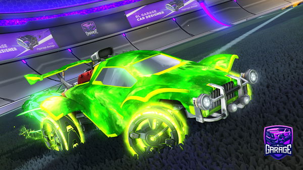 A Rocket League car design from The-aspect-1