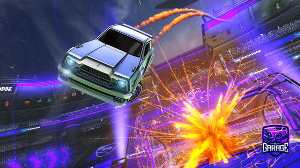 A Rocket League car design from LFRogalsk1