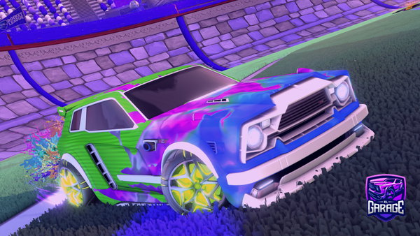 A Rocket League car design from Rockndaville