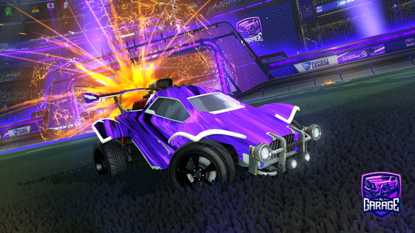 A Rocket League car design from Refphyx
