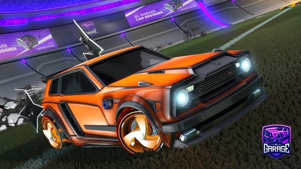 A Rocket League car design from ChiefXtreme