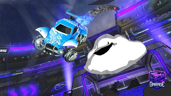 A Rocket League car design from therealSnoozy