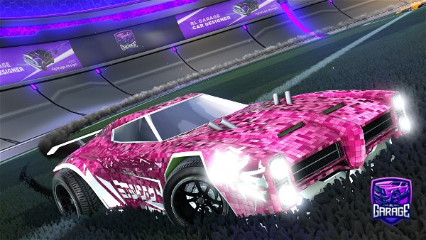 A Rocket League car design from CatKing177