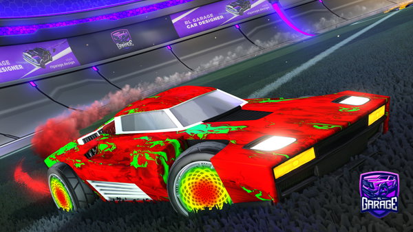 A Rocket League car design from J6keyb0i