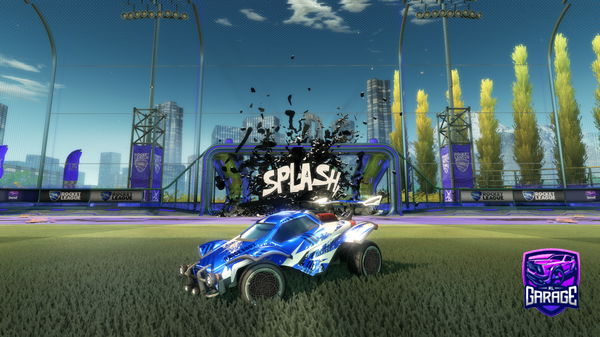 A Rocket League car design from Dfam_LR