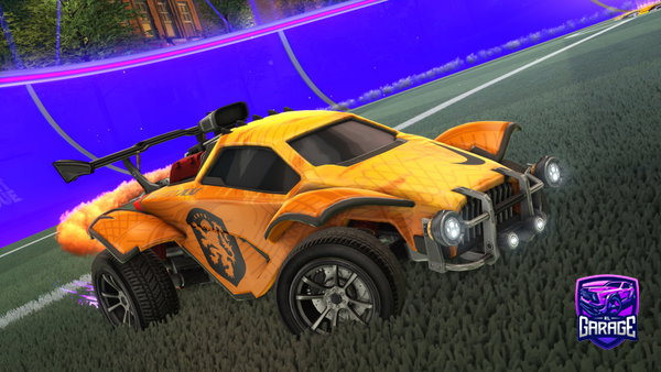 A Rocket League car design from LeonHlzyy