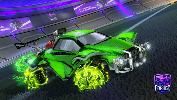 A Rocket League car design from Placus