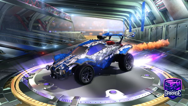 A Rocket League car design from COSMICBL4ZE