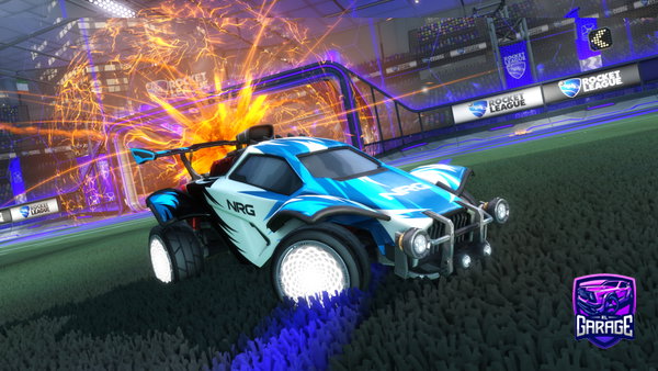 A Rocket League car design from RomelITO