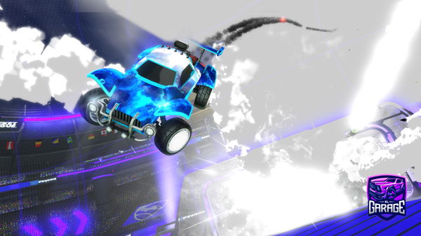 A Rocket League car design from xMotion