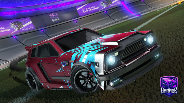 A Rocket League car design from drft_rl