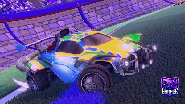 A Rocket League car design from TTV_Msspeedy57