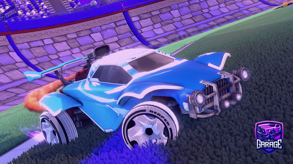 A Rocket League car design from MacMD