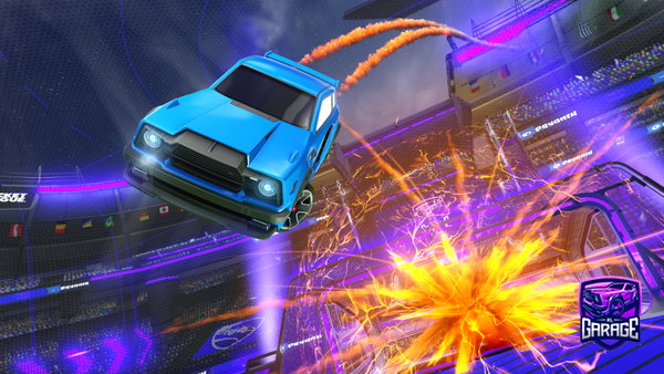 A Rocket League car design from ikuandraga_101