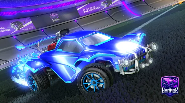 A Rocket League car design from CodedCyan