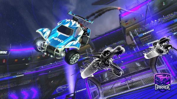 A Rocket League car design from eraseluis