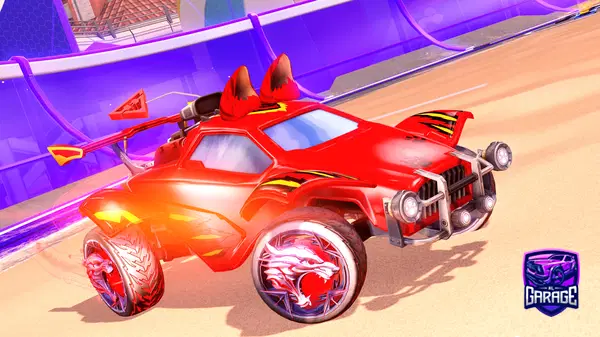 A Rocket League car design from JGamingGXT656