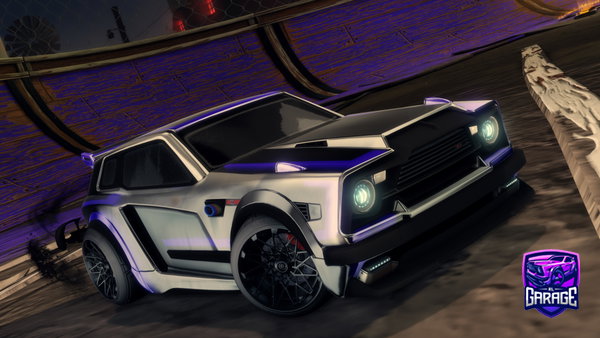A Rocket League car design from VisPerGaudio