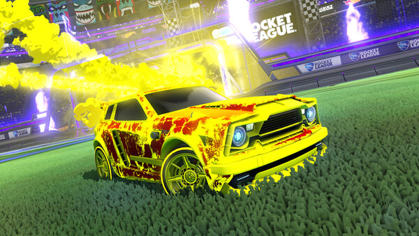 A Rocket League car design from KingRahim2009