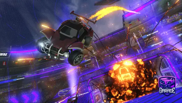 A Rocket League car design from AlmightyRLyt