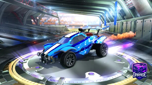 A Rocket League car design from thogoed