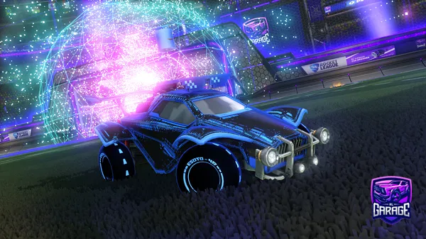 A Rocket League car design from Ashley_