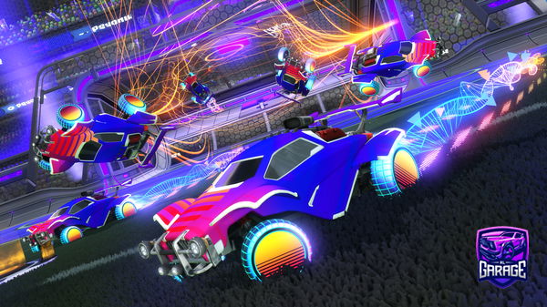 A Rocket League car design from Jakkalops