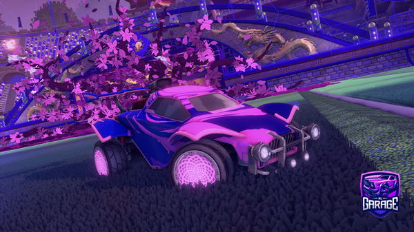 A Rocket League car design from WhyIsBanana