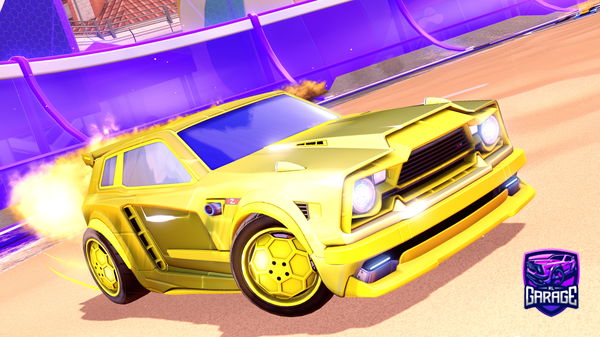 A Rocket League car design from MrTeaRl