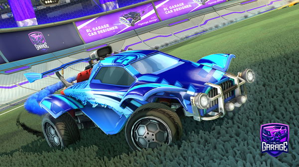 A Rocket League car design from GaboSmrado