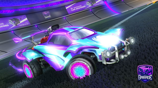 A Rocket League car design from Latrial