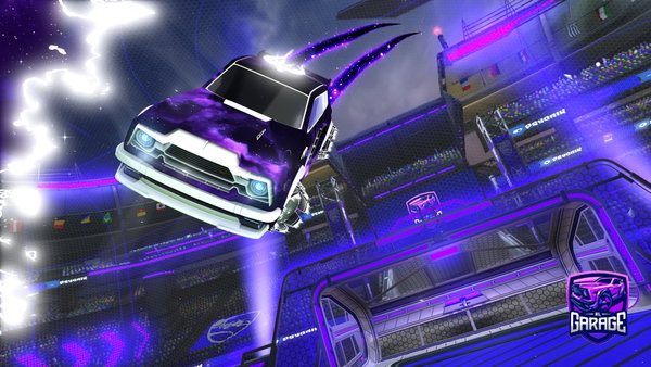 A Rocket League car design from SpiceKick