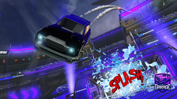 A Rocket League car design from Magicalchine783