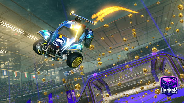 A Rocket League car design from Romzzy