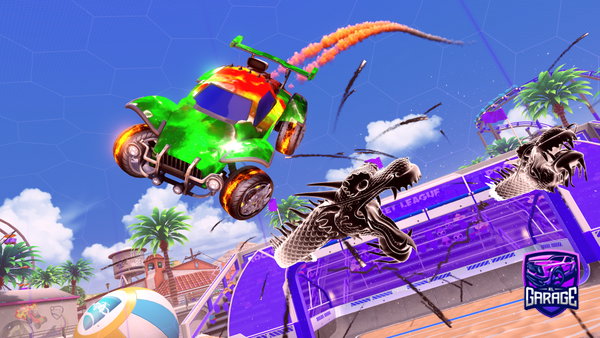 A Rocket League car design from TheShaggyDoo720