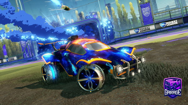 A Rocket League car design from BatoBeto