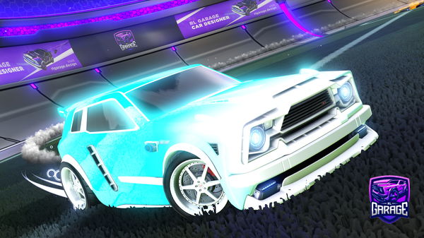 A Rocket League car design from Nightplate