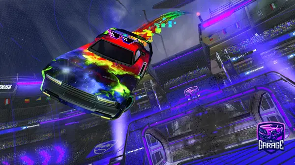 A Rocket League car design from LoompYUH