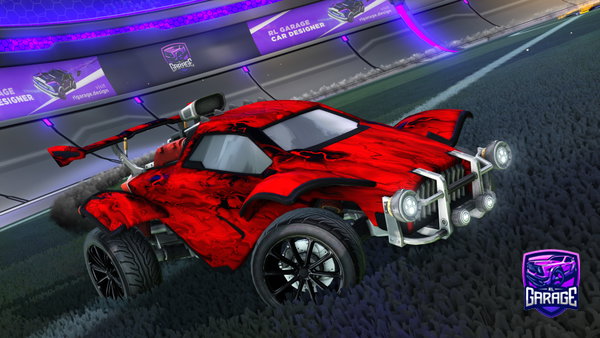 A Rocket League car design from johny11-_-