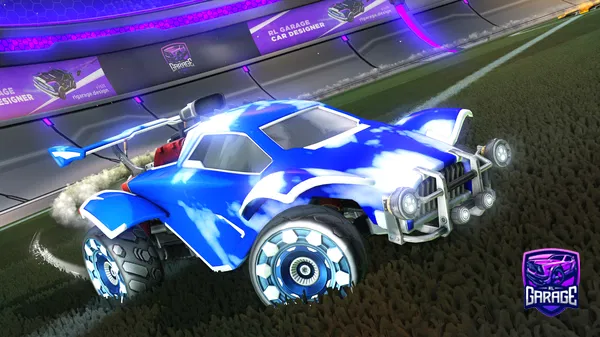 A Rocket League car design from umokitzme